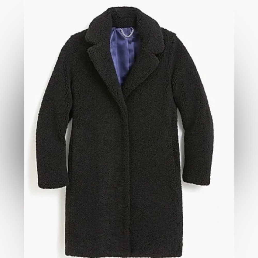 J Crew Teddy Sherpa Coat